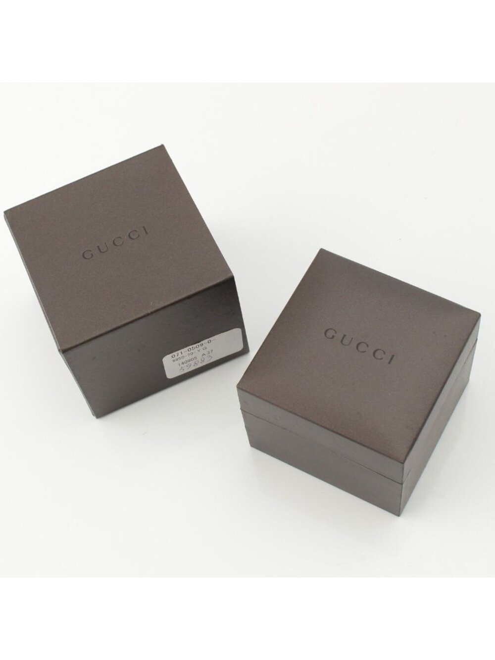 Gucci Lariette Logo Bar Venetian Chain Necklace Gold - Picture 8 of 8